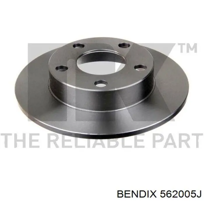 Задний тормозной диск Jurid/Bendix 562005J цена, от 27.33 USD