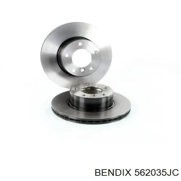 Тормоз дисковый передний Jurid/Bendix 562035JC цена, от 46.05 USD