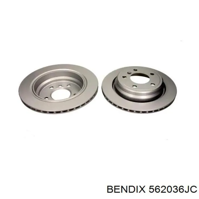 Задний дисковый тормоз Jurid/Bendix 562036JC