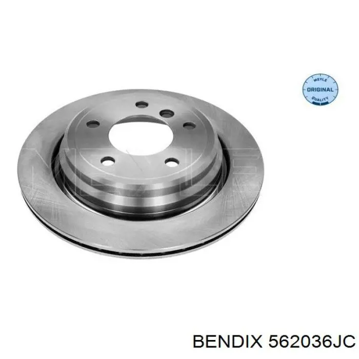 Тормозные диски 562036JC Jurid/Bendix