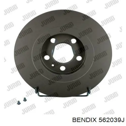 Тормоз дисковый передний Jurid/Bendix 562039J цена, от 34.18 USD