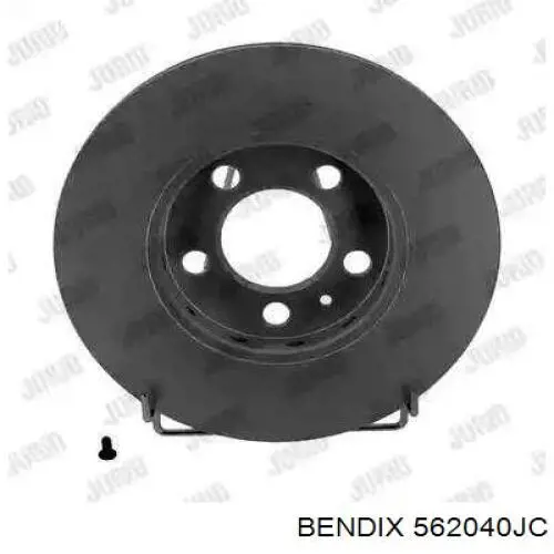 562040JC Jurid/Bendix диск тормозной передний