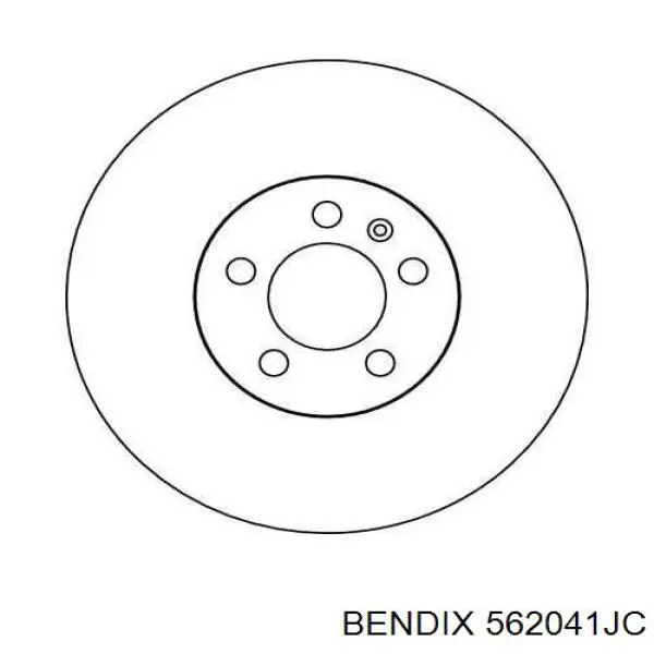 Купить 562041JC Jurid/Bendix Ротор тормозной