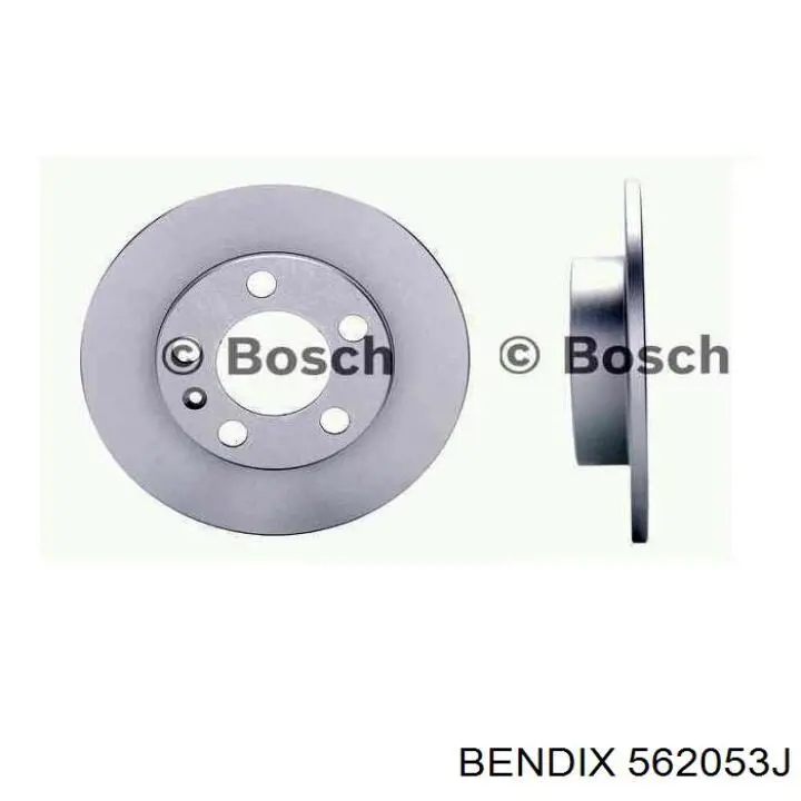Задний тормозной диск Jurid/Bendix 562053J цена, от 21.83 USD