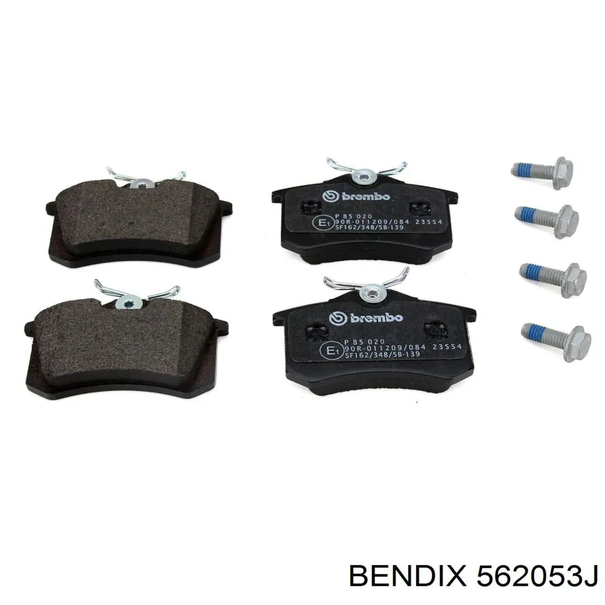 562053J Jurid/Bendix Дисковый тормоз