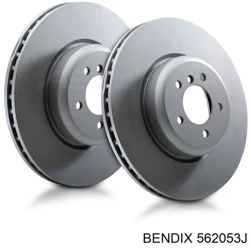 Купить 562053J Jurid/Bendix Диск тормозной задний