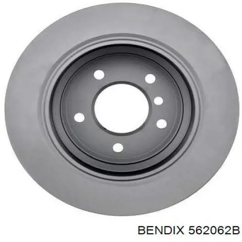 Тормозные диски 562062B Jurid/Bendix