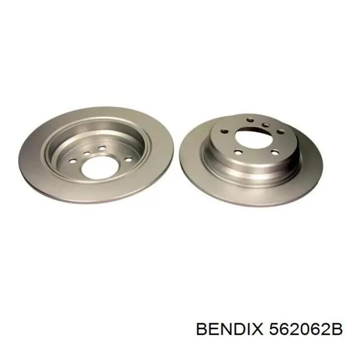 Купить 562062B Jurid/Bendix Диск тормозной задний