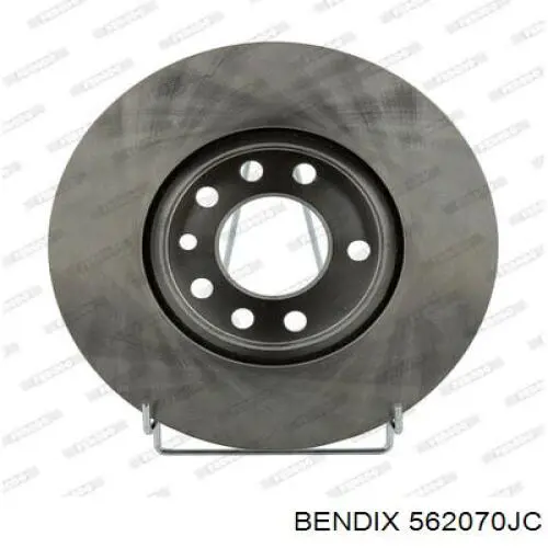 Передний тормозной диск Jurid/Bendix 562070JC