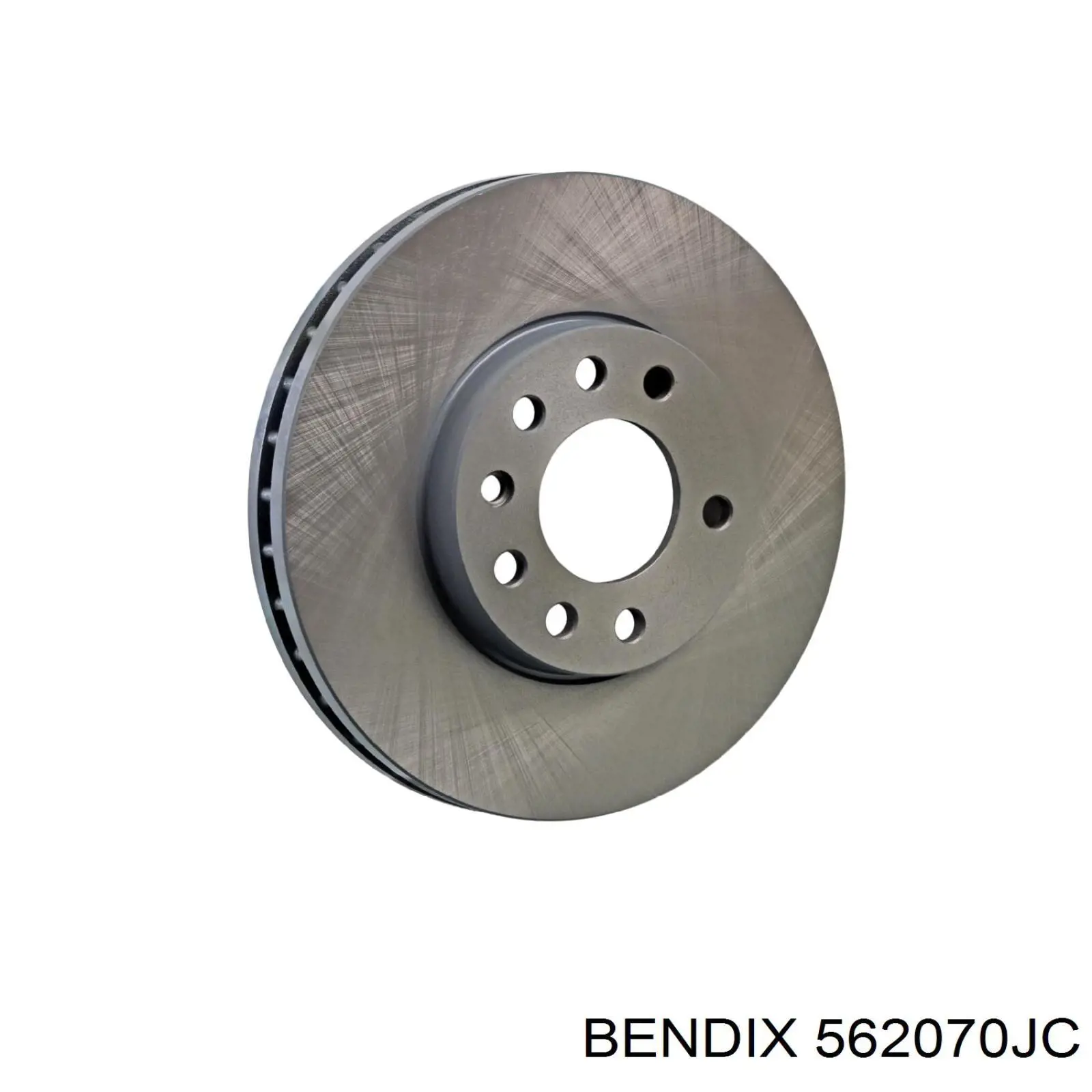 Передние тормозные диски 562070JC Jurid/Bendix