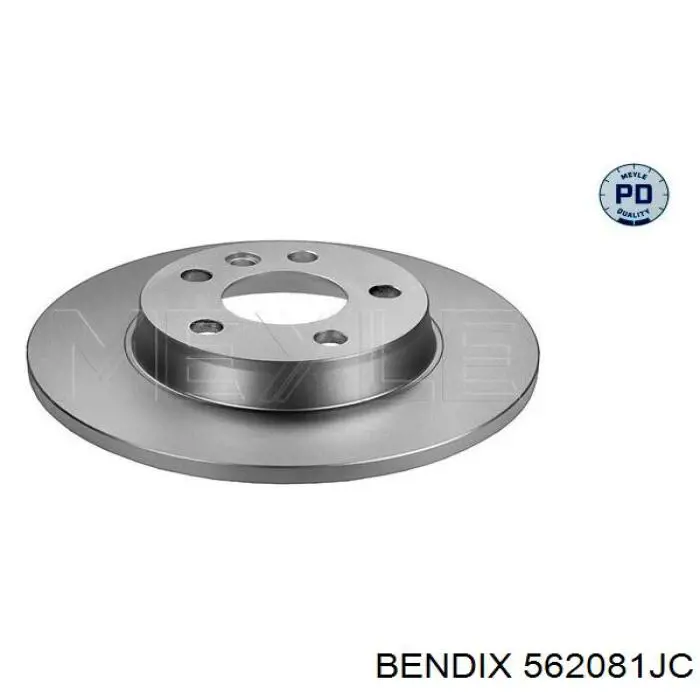 Задний дисковый тормоз Jurid/Bendix 562081JC