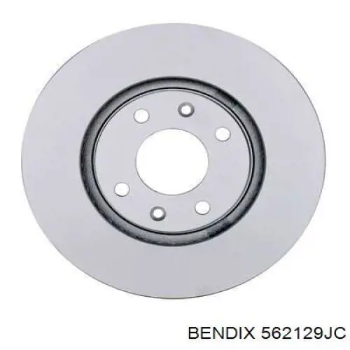 Передние тормозные диски 562129JC Jurid/Bendix