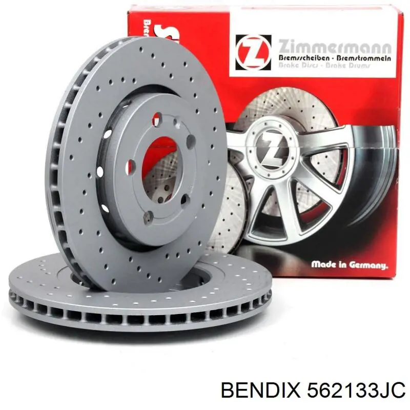 Задний дисковый тормоз Jurid/Bendix 562133JC