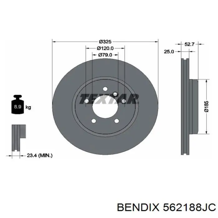 562188JC Jurid/Bendix