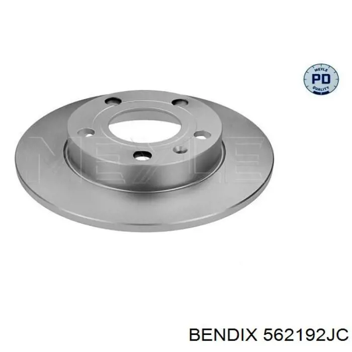 Тормозные диски 562192JC Jurid/Bendix