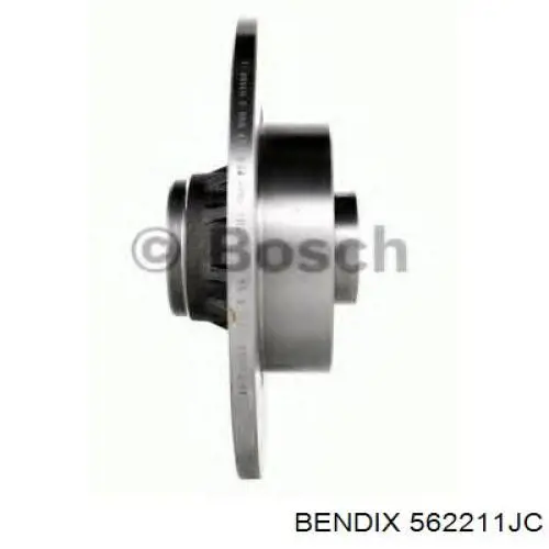 Тормозные диски 562211JC Jurid/Bendix
