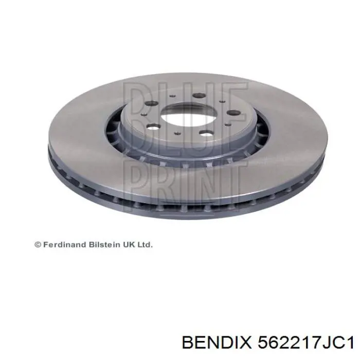 Передний тормозной диск Jurid/Bendix 562217JC1