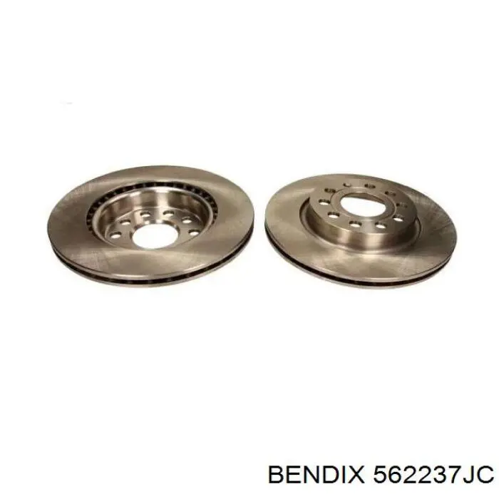 Тормоз дисковый передний Jurid/Bendix 562237JC цена, от 36.96 USD
