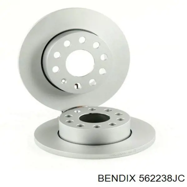 Задний тормозной диск Jurid/Bendix 562238JC цена, от 26.73 USD