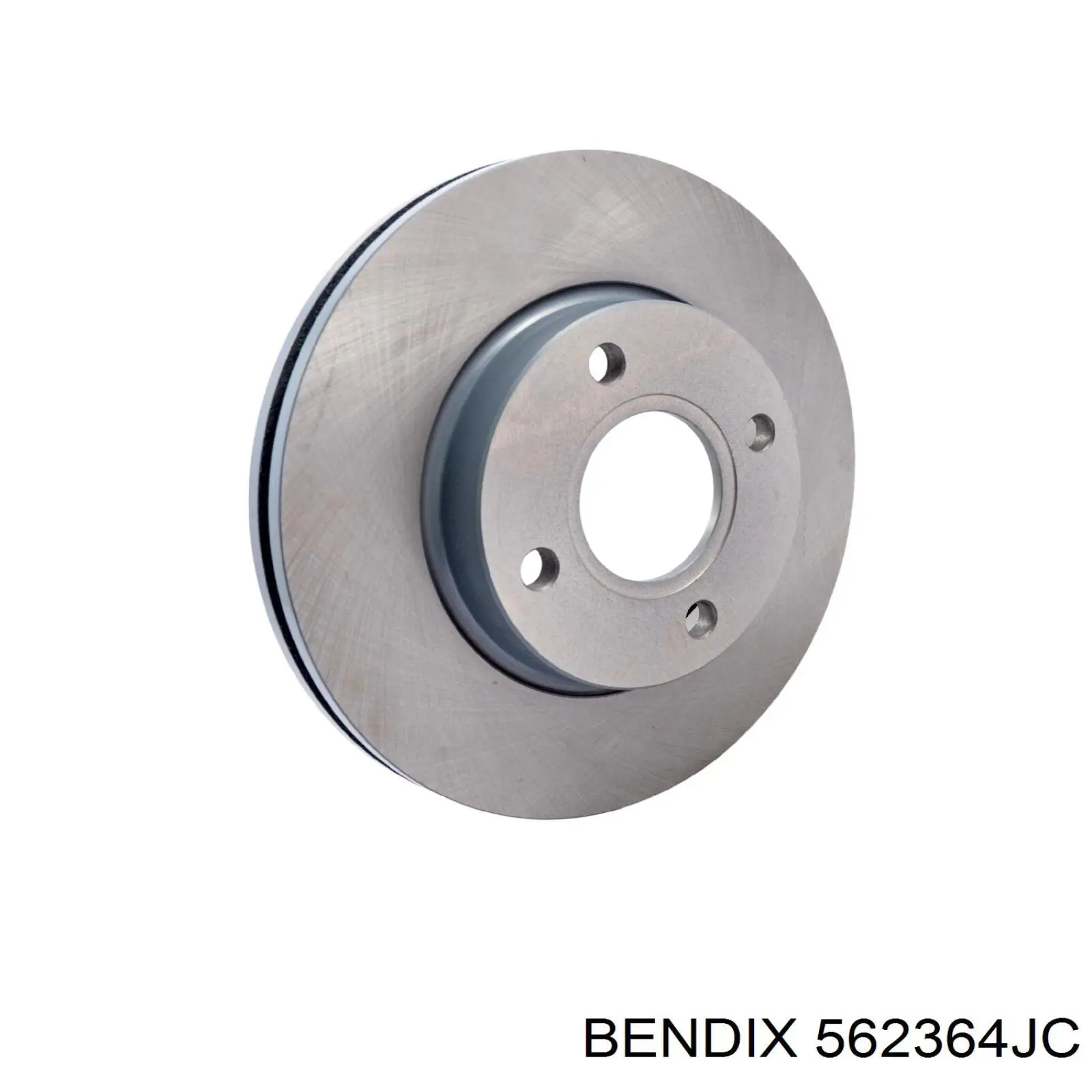 Передние тормозные диски 562364JC Jurid/Bendix