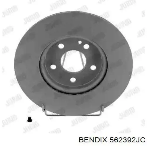 562392JC Jurid/Bendix диск тормозной передний