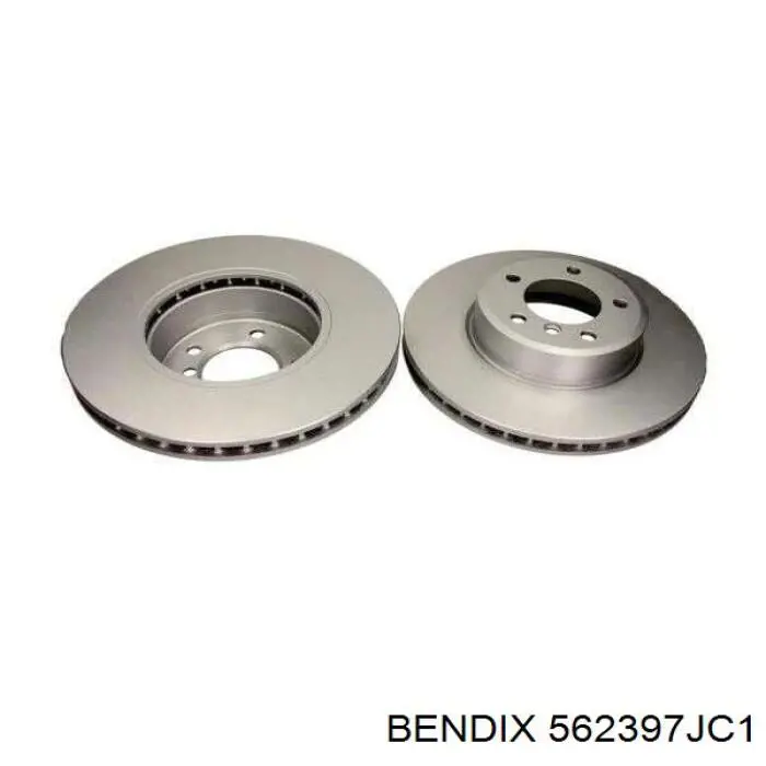 Тормоз дисковый передний Jurid/Bendix 562397JC1 цена, от 73.40 USD