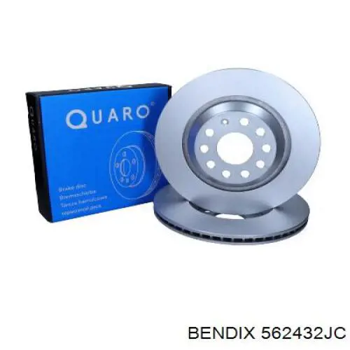 Задний дисковый тормоз Jurid/Bendix 562432JC