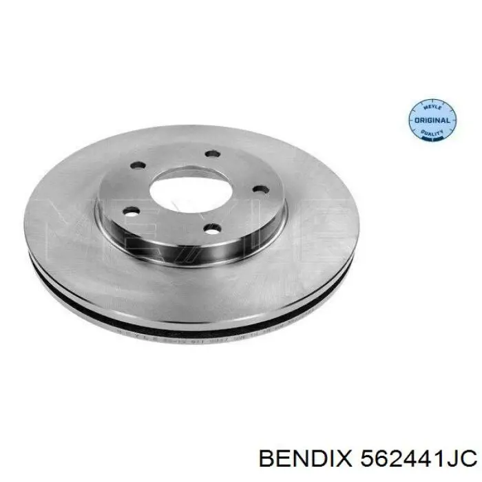 Передние тормозные диски 562441JC Jurid/Bendix
