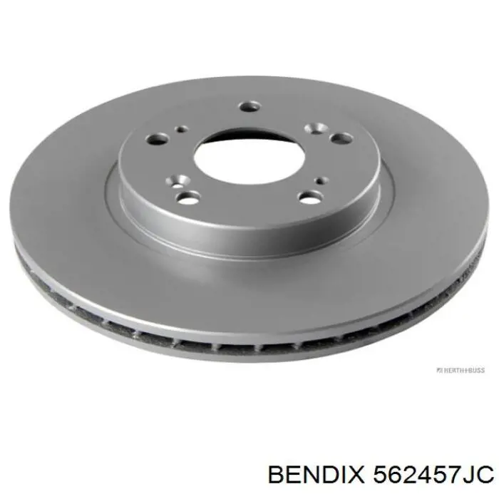 Передние тормозные диски 562457JC Jurid/Bendix