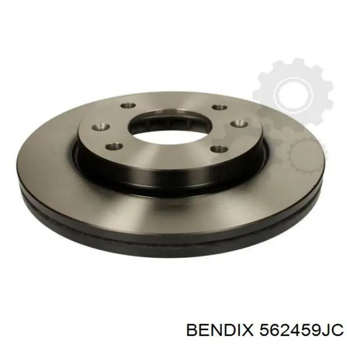 Передний тормозной диск Jurid/Bendix 562459JC