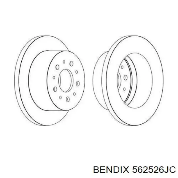 562526JC Jurid/Bendix