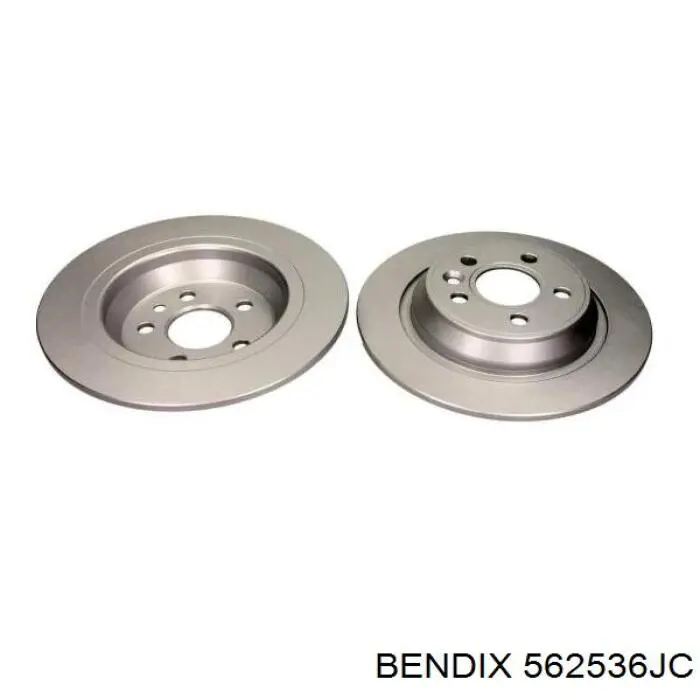 Задний тормозной диск Jurid/Bendix 562536JC цена, от 33.54 USD