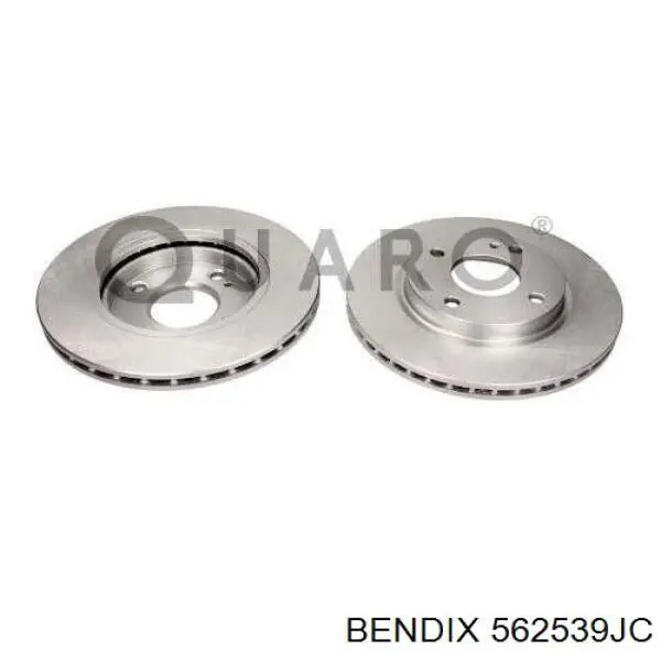 562539JC Jurid/Bendix Диск тормозной передний