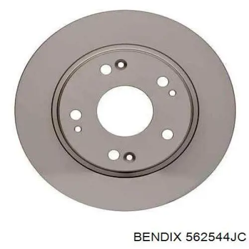 Тормозные диски 562544JC Jurid/Bendix