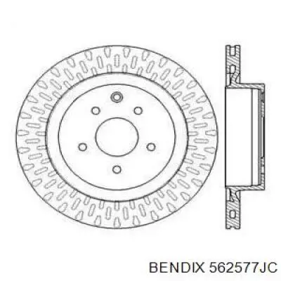 Задний тормозной диск Nissan/Infiniti 43206CD005 цена, от 92.08 USD
