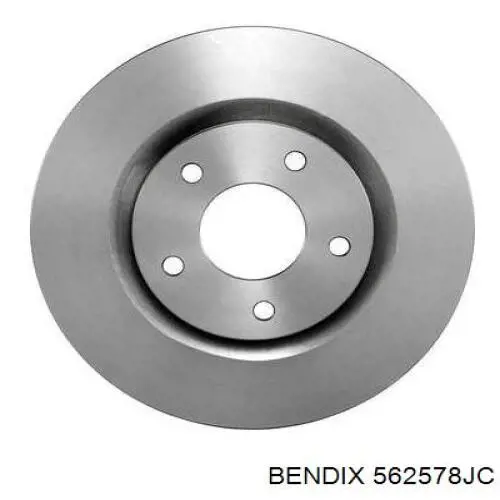 Передние тормозные диски 562578JC Jurid/Bendix