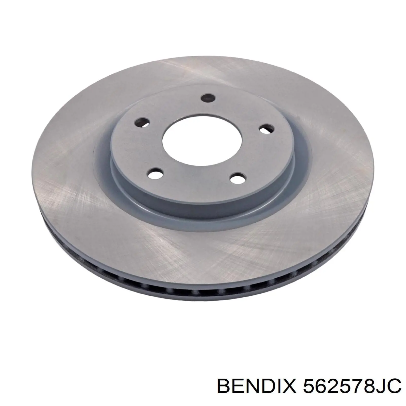 Передний тормозной диск Jurid/Bendix 562578JC
