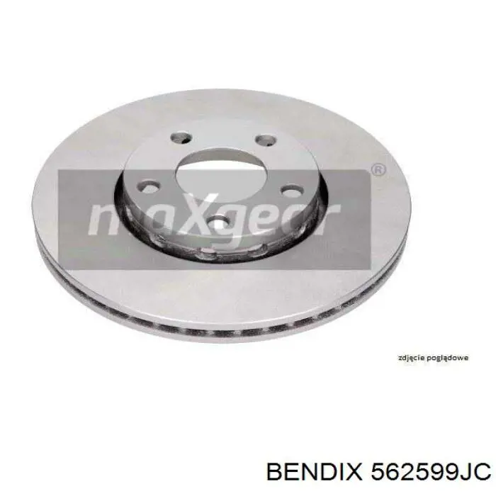 562599JC Jurid/Bendix Дисковый тормоз