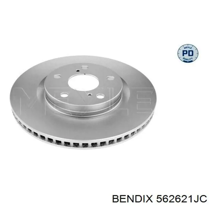 Передние тормозные диски 562621JC Jurid/Bendix