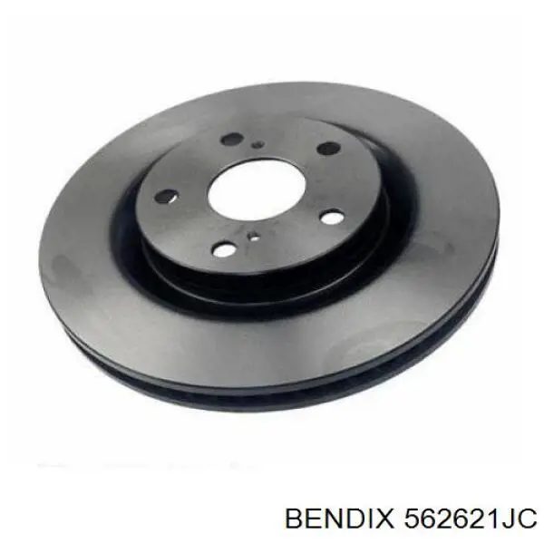 Передний тормозной диск Jurid/Bendix 562621JC