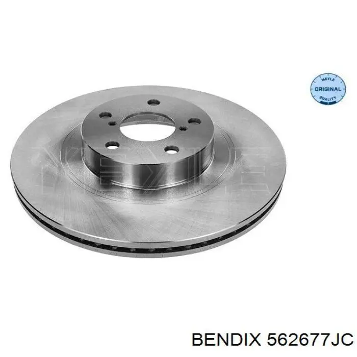 Передние тормозные диски 562677JC Jurid/Bendix
