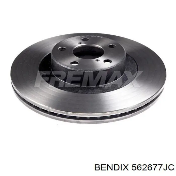 Передний тормозной диск Jurid/Bendix 562677JC