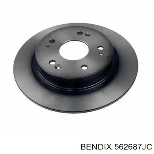 Задний тормозной диск Jurid/Bendix 562687JC цена, от 30.29 USD