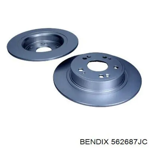 Задний тормозной диск Jurid/Bendix 562687JC цена, от 30.29 USD