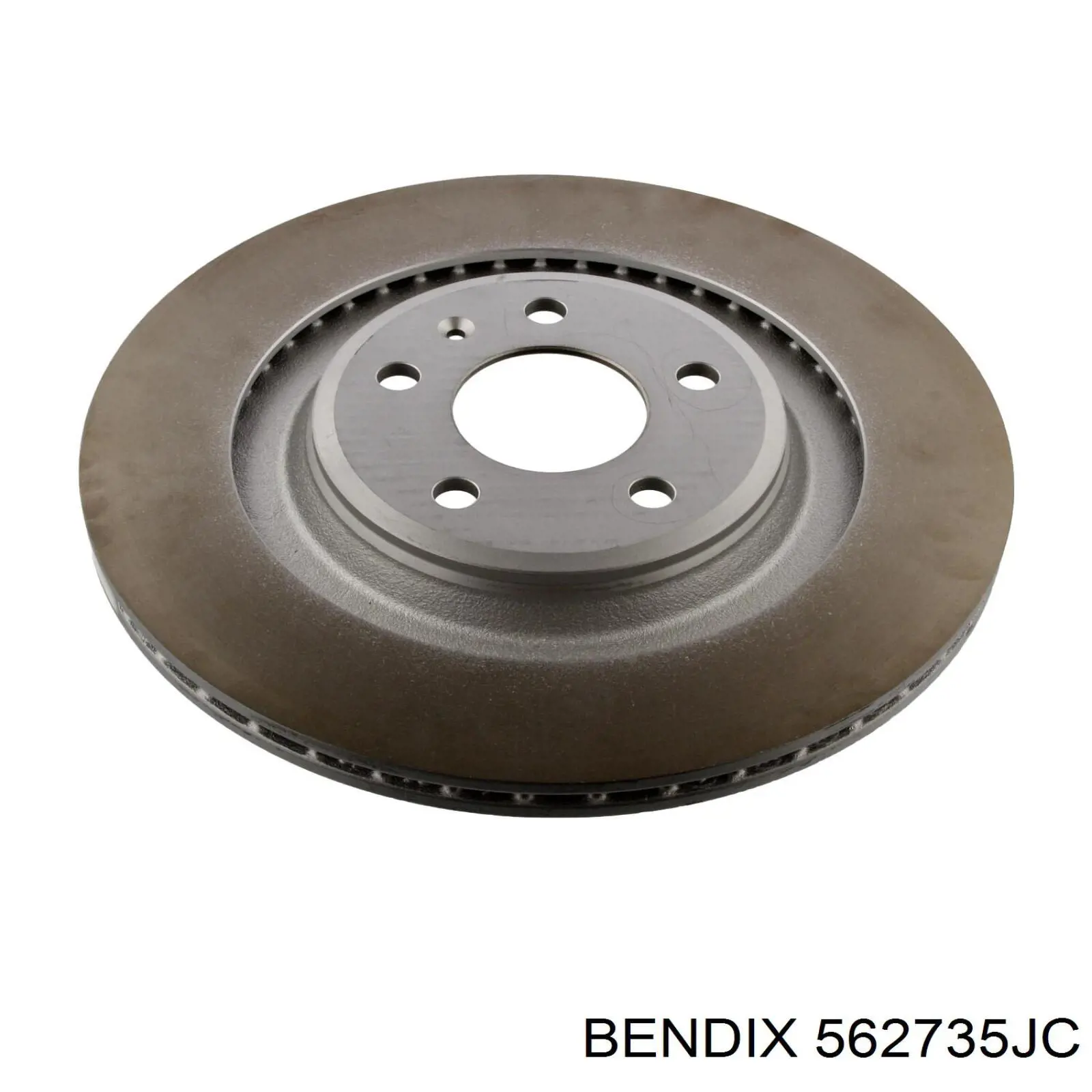 Тормозные диски 562735JC Jurid/Bendix