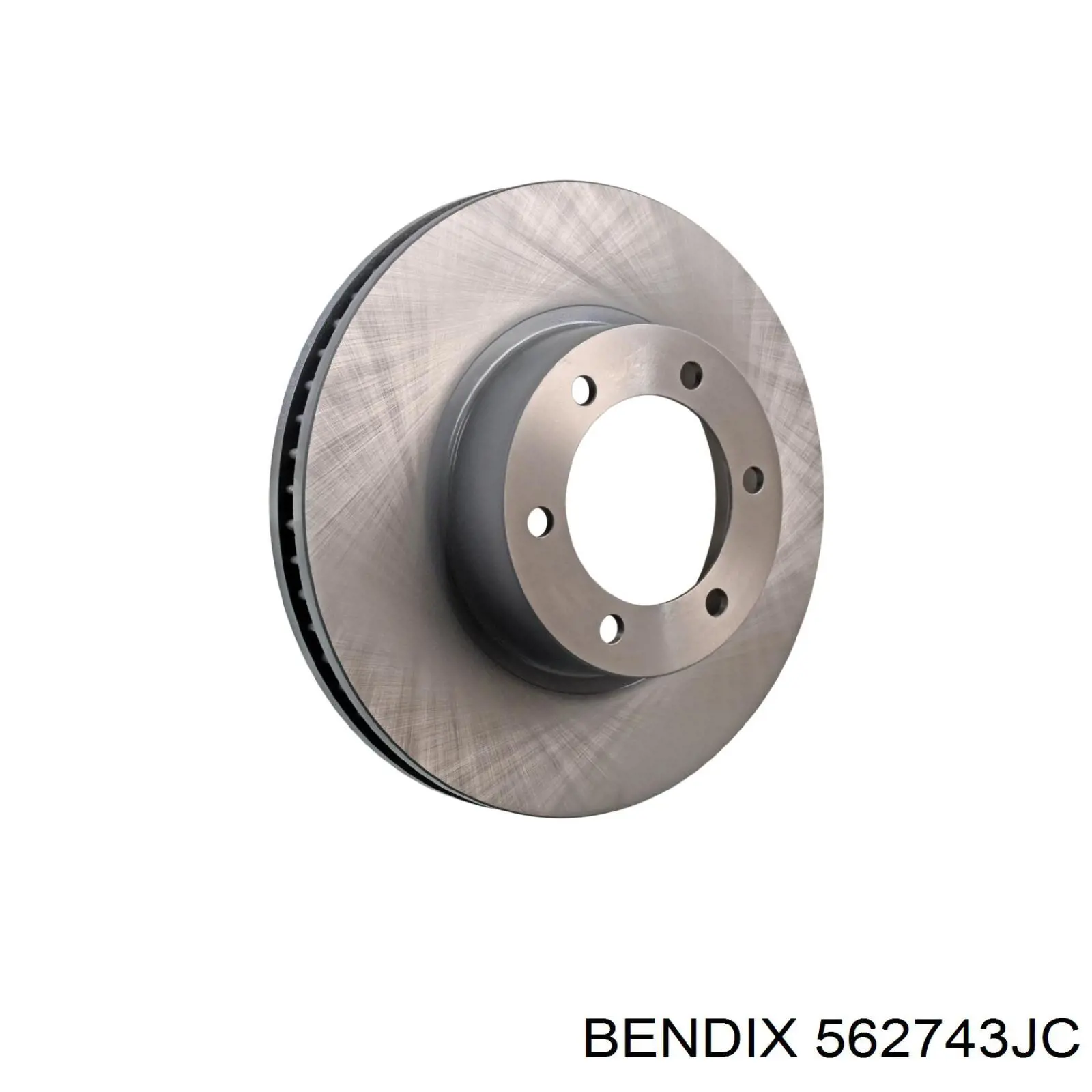 Передние тормозные диски 562743JC Jurid/Bendix