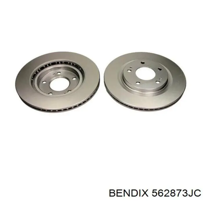 Передний тормозной диск Jurid/Bendix 562873JC