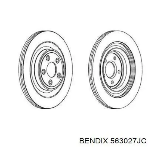  563027JC Jurid/Bendix