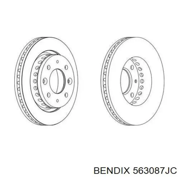 563087JC Jurid/Bendix