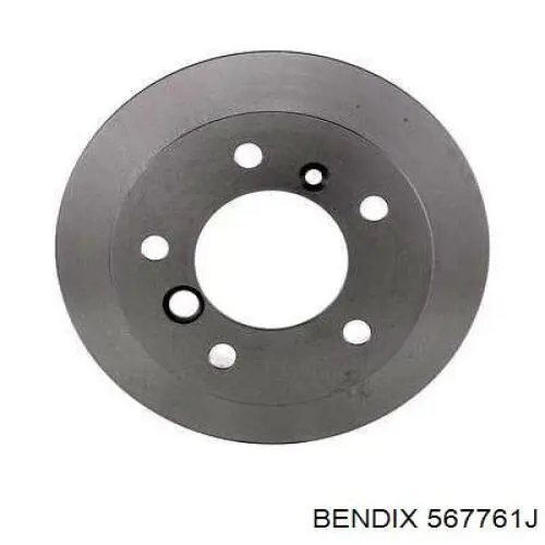 Тормозные диски 567761J Jurid/Bendix
